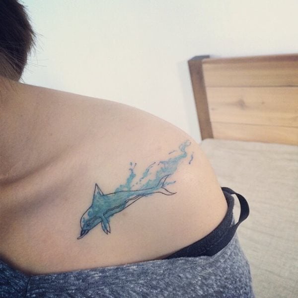 tatuaje delfin 20