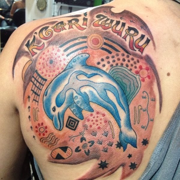 tatuaje delfin 35