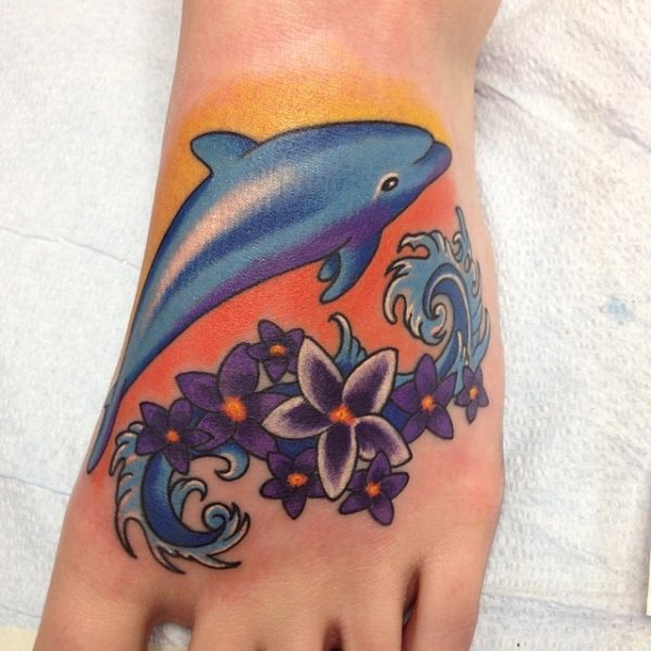 tatuaje delfin 74
