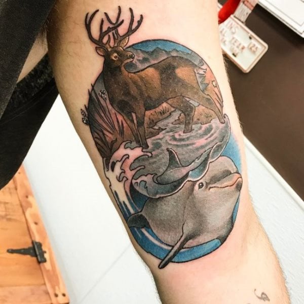tatuaje delfin 89