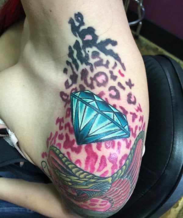 tatuaje diamante 191