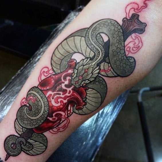 70 Tatuajes de serpientes: Significado y diseños más actuales