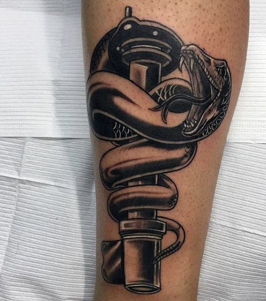 tatuaje serpiente 47