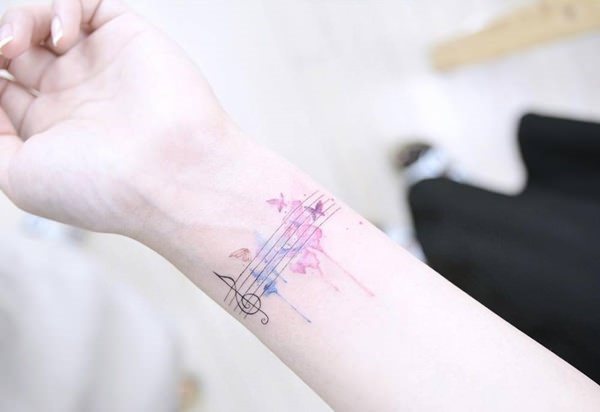 tatuaje musica 186