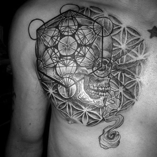 tatuaje cubo metatron 27