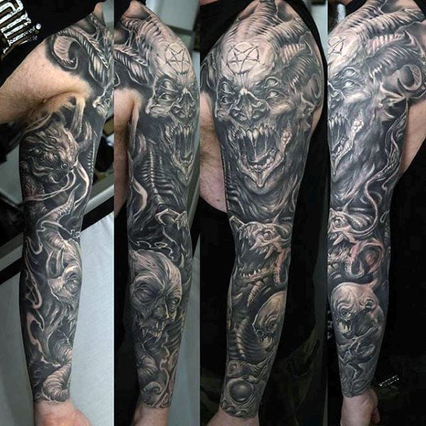 tatuaje demonio 154