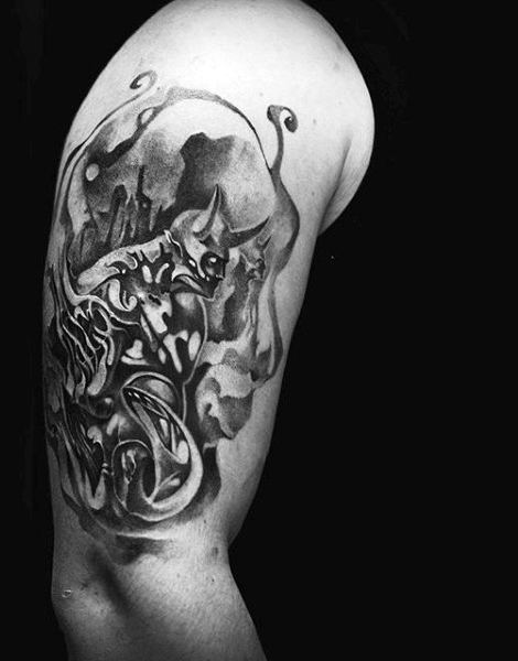 tatuaje demonio 160
