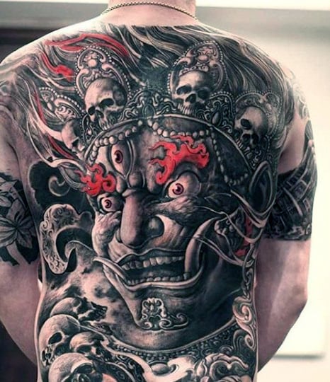 tatuaje demonio 76