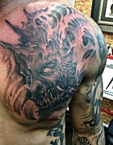 tatuaje demonio 82