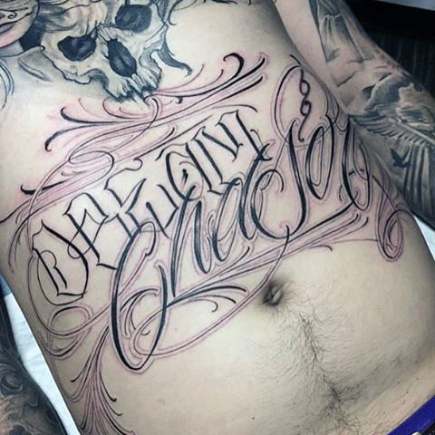 tatuaje en el estomago 58
