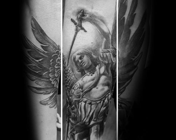 tatuaje estatua angel 23