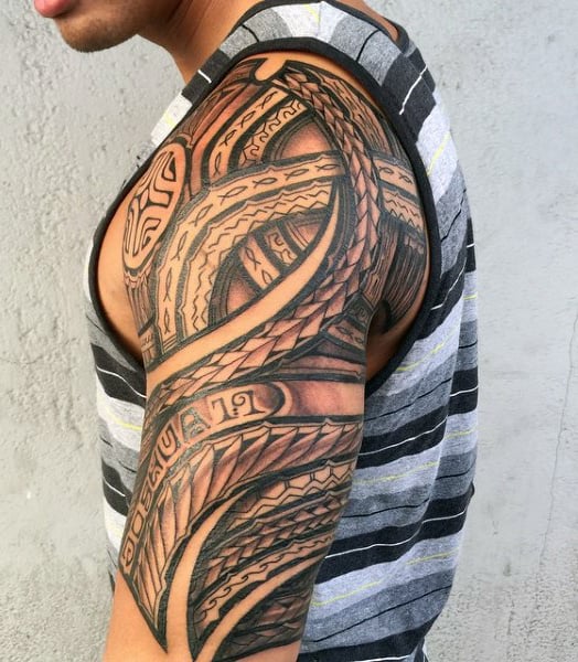 tatuaje hawaiano 90