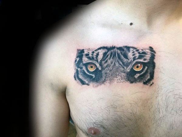 tatuaje ojos de tigre 19