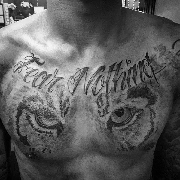 tatuaje ojos de tigre 41
