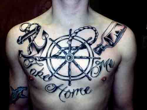 tatuaje timon barco 122