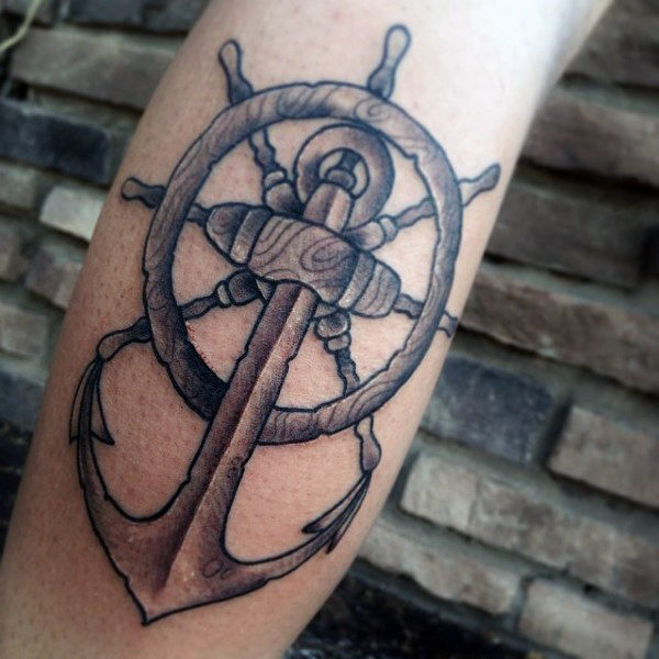 tatuaje timon barco 42