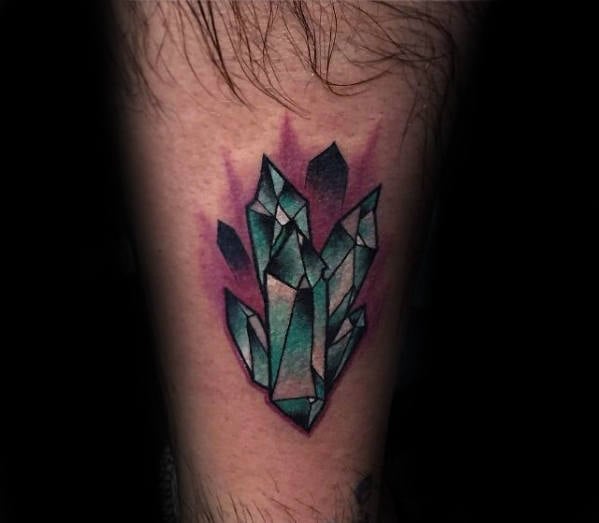 tatuaje cristal 86