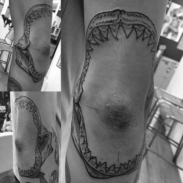 tatuaje mandibula tiburon 12