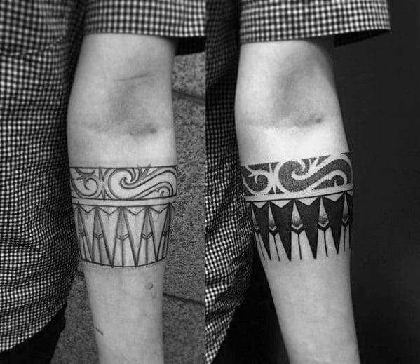 tatuaje brazalete tribal 01