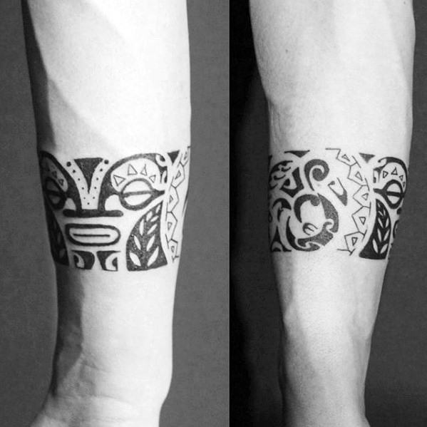 tatuaje brazalete tribal 09