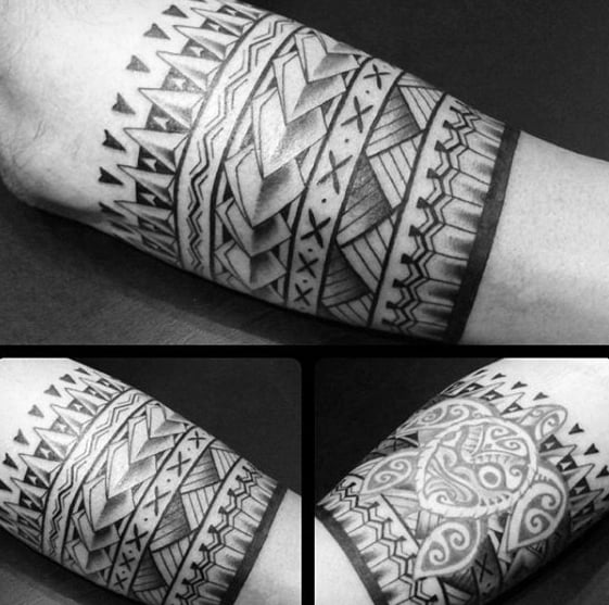 tatuaje brazalete tribal 15
