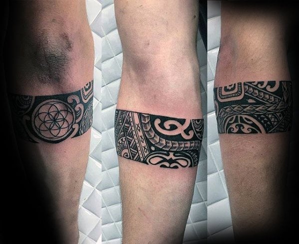 tatuaje brazalete tribal 19