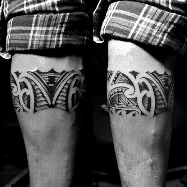 tatuaje brazalete tribal 21