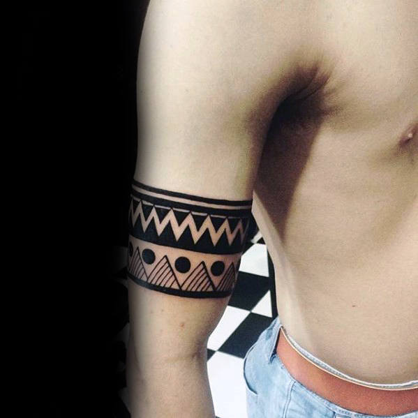 tatuaje brazalete tribal 27