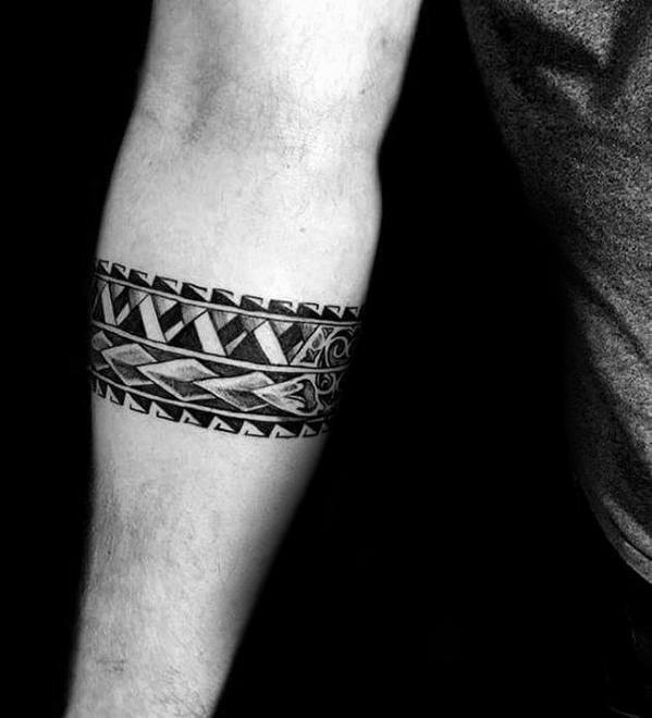 tatuaje brazalete tribal 51