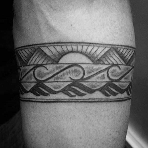 tatuaje brazalete tribal 73