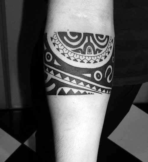 tatuaje brazalete tribal 91