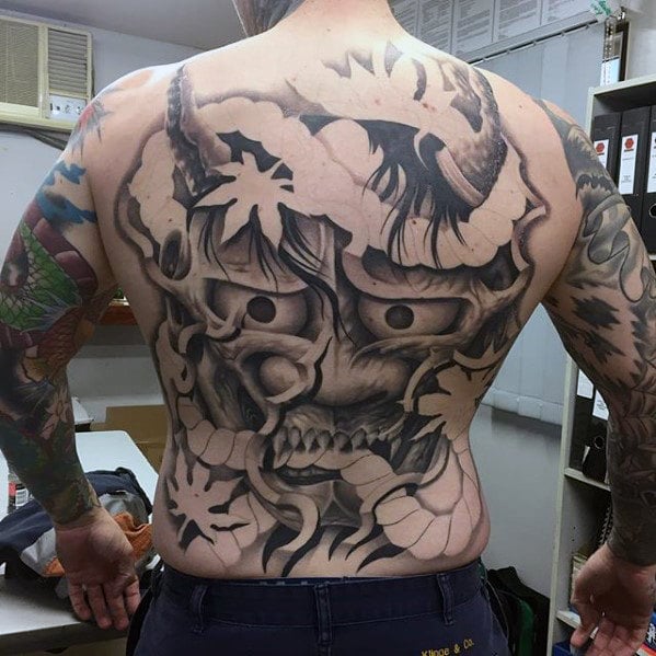 tatuaje demonio japones 55