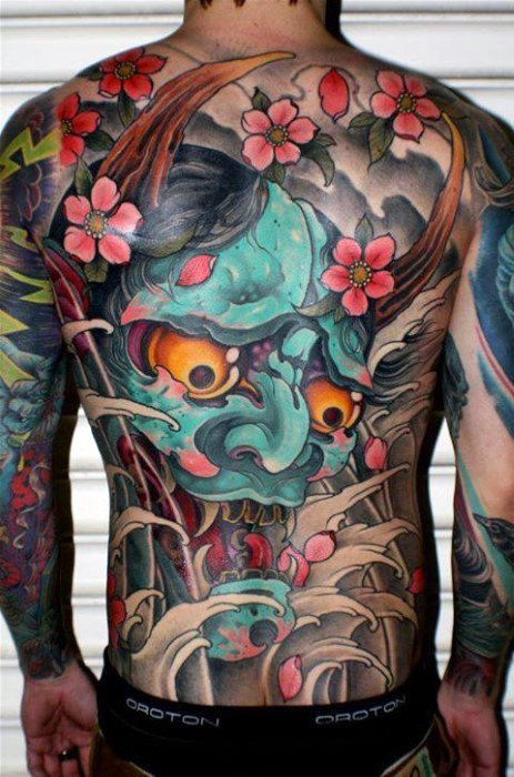 tatuaje demonio japones 73