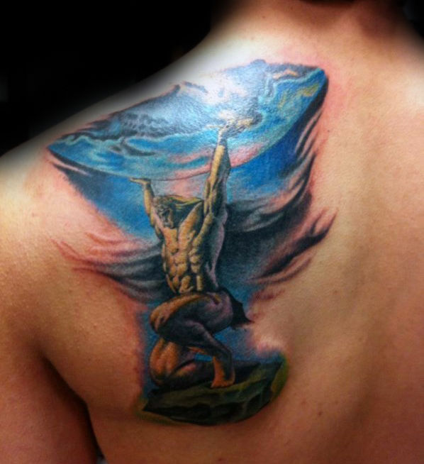 tatuaje dios atlas 135