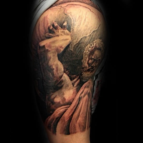 tatuaje dios atlas 67