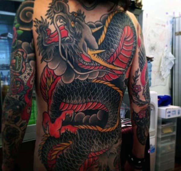 tatuaje dragon japones 127
