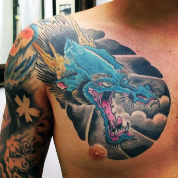 tatuaje dragon japones 19