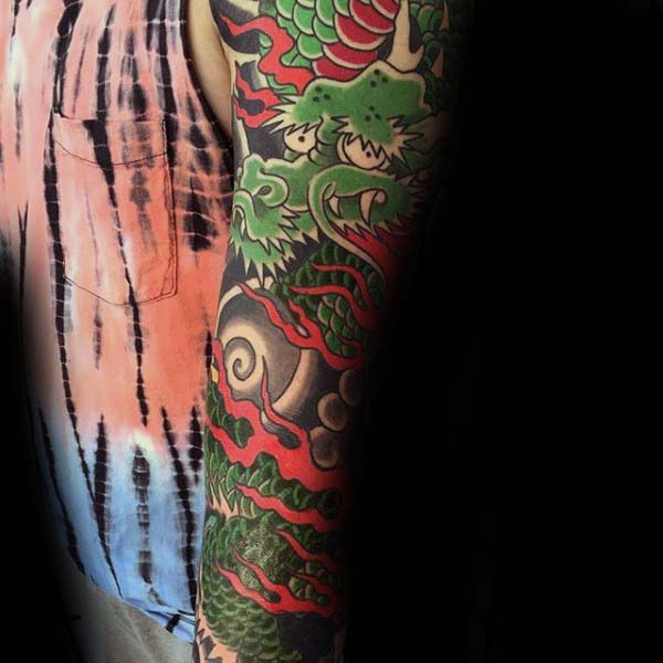 tatuaje dragon japones 59