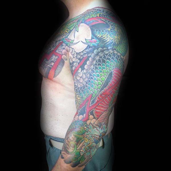tatuaje dragon japones 69