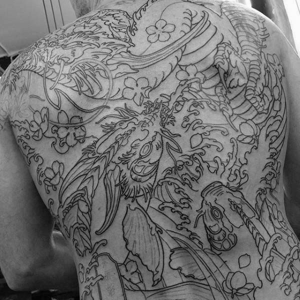 tatuaje dragon japones 87