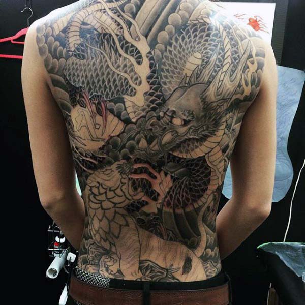 tatuaje dragon japones 97