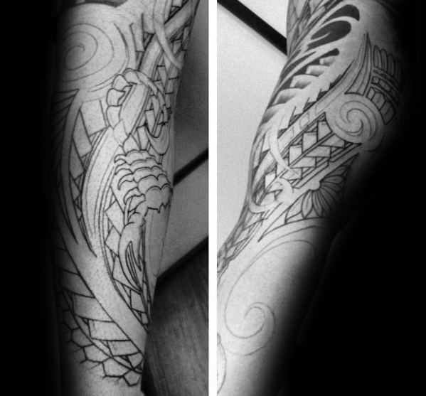 tatuaje escorpion tribal 57