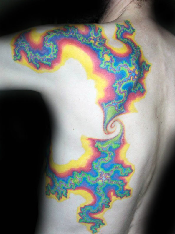 tatuaje fractal 11