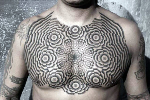 tatuaje fractal 111
