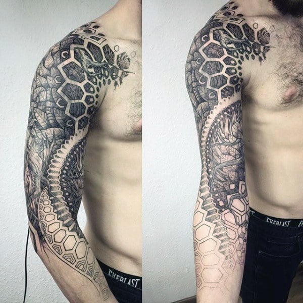 tatuaje fractal 113