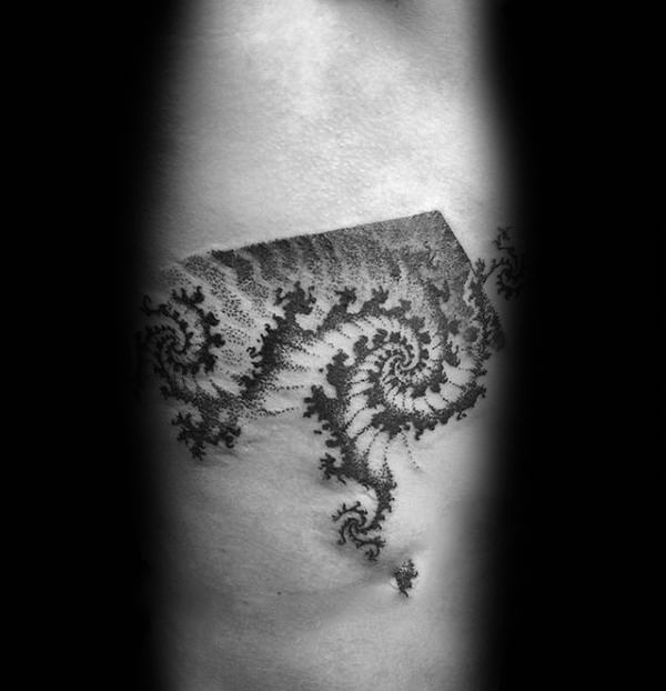 tatuaje fractal 115