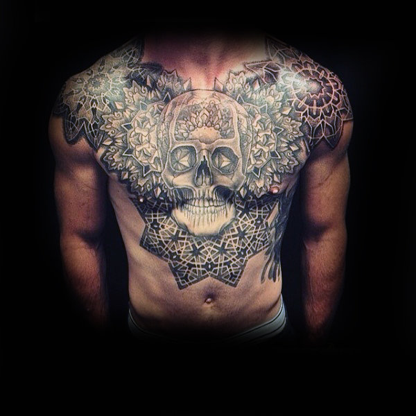 tatuaje fractal 123
