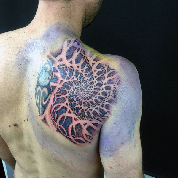 tatuaje fractal 13