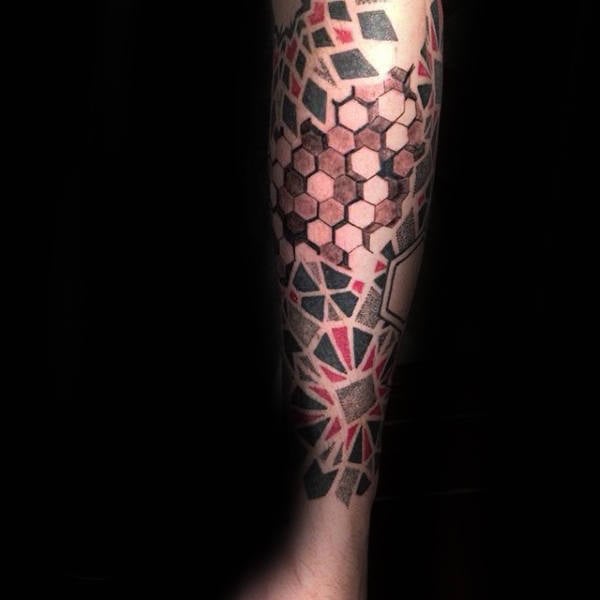 tatuaje fractal 139