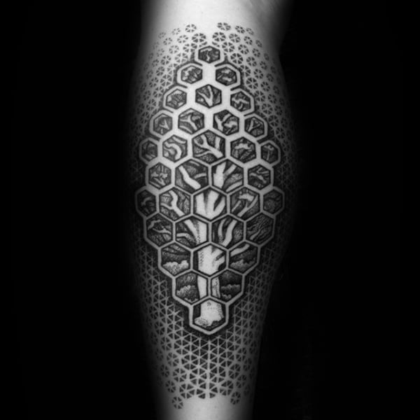 tatuaje fractal 15